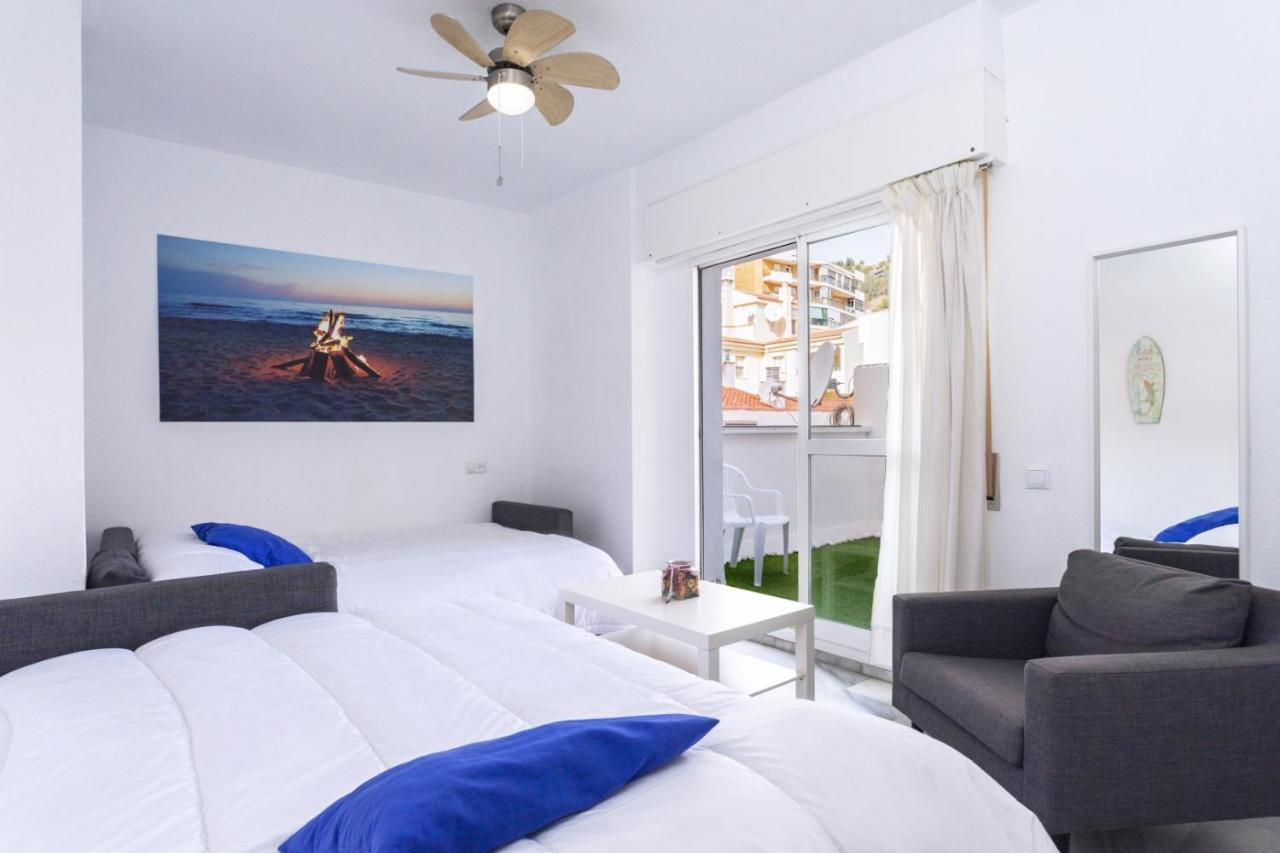Apartamento Frente a la playa Malagueta Arenal, 10 personas Málaga Exterior foto